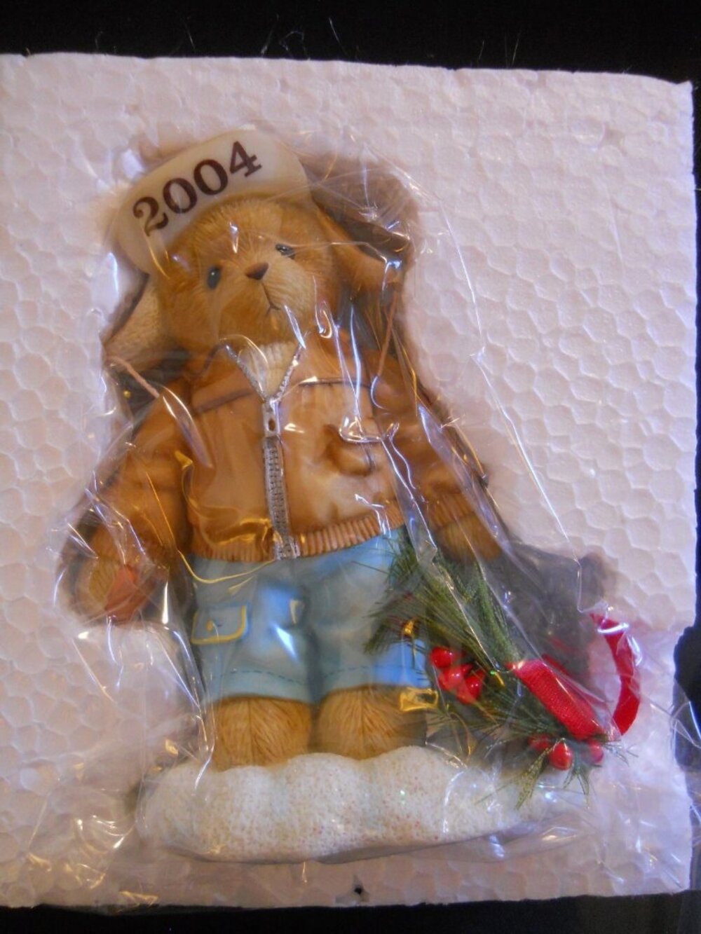 Cherished Teddies #117298 Club Exclusive 2004 Vivienne Croquet Bear